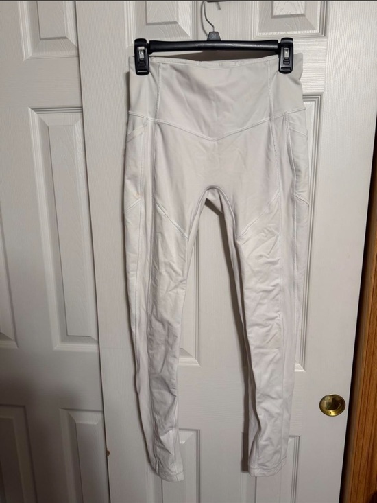 lululemon athletica Pants - lululemon athletica White High-Rise Track Pants